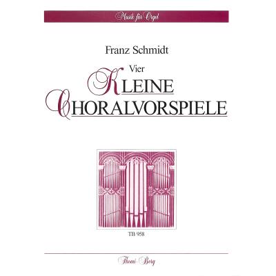 9790202300589 - 4 kleine Choralvorspiele