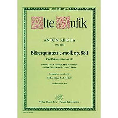 9790202301296 - Quintett E-Moll op 88 1