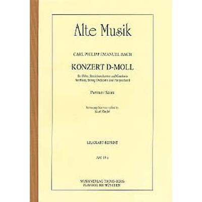 9790202309117 - Konzert D-Moll WQ 22