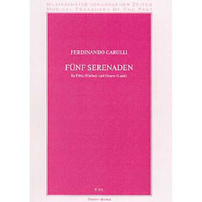 9790202315729 - 5 Serenaden