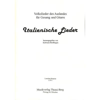 9790202387115 - Italienische Lieder (Volkslieder des Auslandes 2)