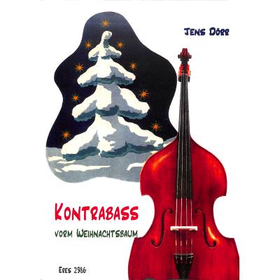 9790202429860 - Kontrabass vorm Weihnachtsbaum