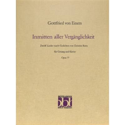 9790202515884 - Inmitten aller Vergänglichkeit op 77