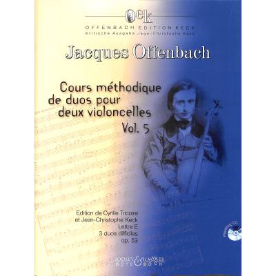 9790202522424 - Cours methodique de duos op 53 5