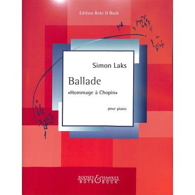 9790202523117 - Ballade | Hommage a Chopin