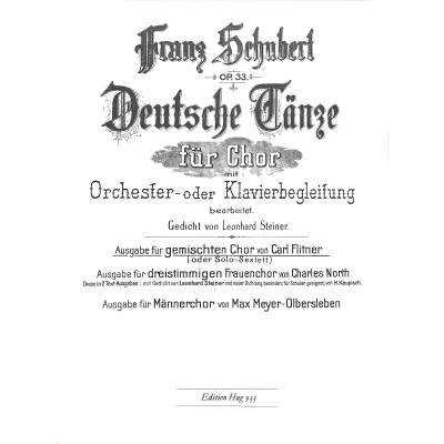 9790202816981 - Deutsche Tänze