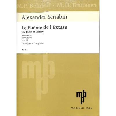 9790203001652 - Le poeme de lextase op 54