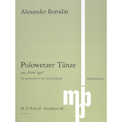 9790203002154 - Polowetzer Tänze (Fürst Igor)