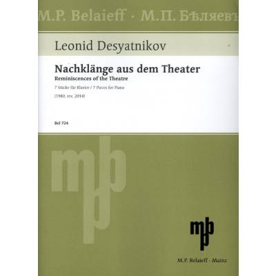 9790203005537 - Nachklänge aus dem Theater | 7 Stücke