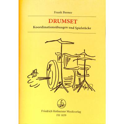 9790203410393 - Drumset Koordinationsübungen + Spielstücke