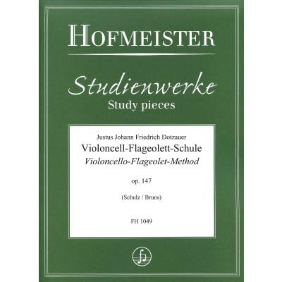 9790203410492 - Violoncell Flageolett Schule op 147