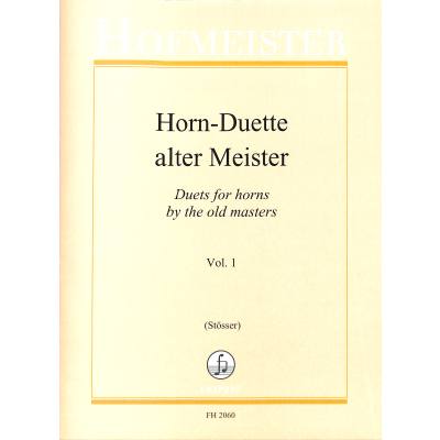 9790203420606 - Horn Duette alter Meister 1