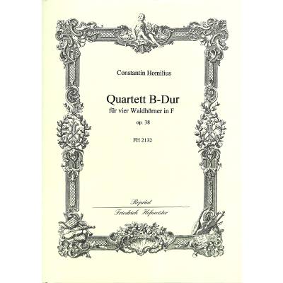 9790203421320 - Quartett B-Dur op 38