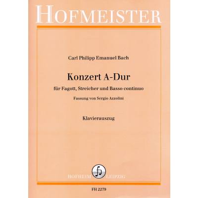 9790203422792 - Konzert A-Dur