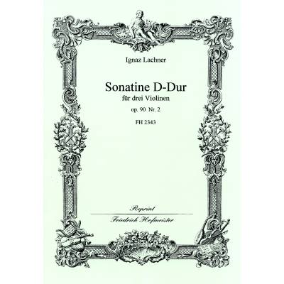 9790203423430 - Sonatine D-Dur op 90 2