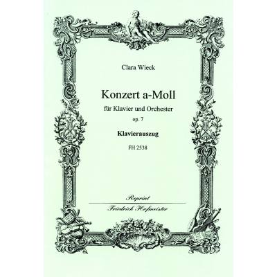 9790203425380 - Konzert a-moll op 7