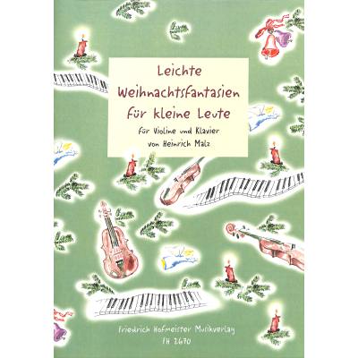 9790203426707 - Leichte Weihnachtsfantasien für kleine Leute op 5