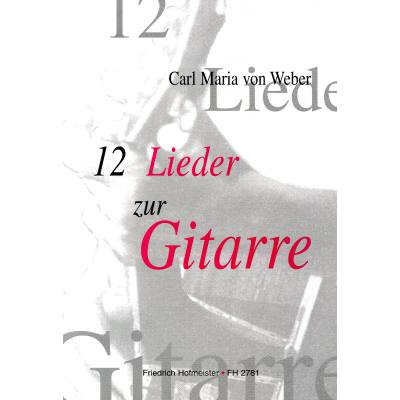 9790203427810 - 12 LIEDER ZUR GITARRE