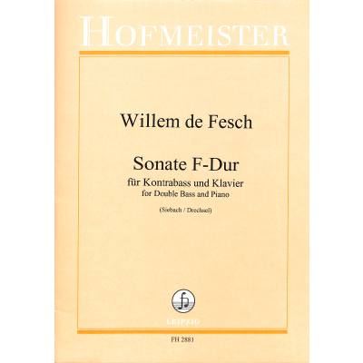 9790203428817 - Sonate F-Dur (+ Fassung in G-Dur)