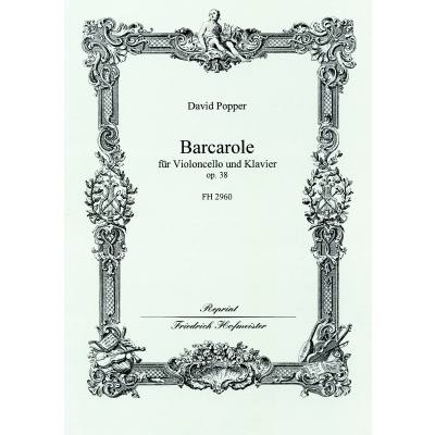 9790203429609 - Barcarole op 38