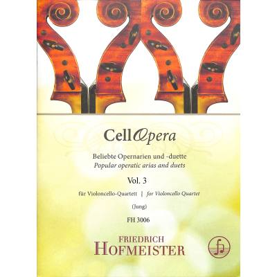 9790203430063 - Cellopera 3 | Beliebte Opernarien und Duette