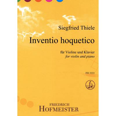 9790203433330 - Inventio hoquetico
