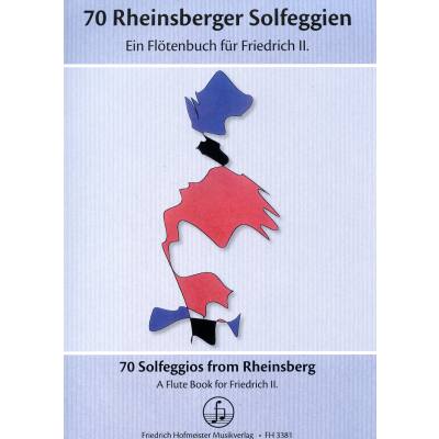 9790203433811 - 70 Rheinsberger Solfeggien | Ein Flötenbuch für Friedrich den Grossen