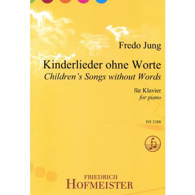 9790203433880 - Kinderlieder ohne Worte op 2