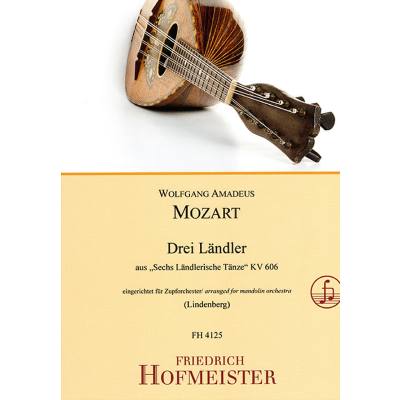 9790203441250 - 3 Ländler (aus 6 ländlerische Tänze KV 606)