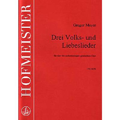 9790203451297 - 3 Volks und Liebeslieder