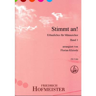 9790203451464 - Stimmt an 1 | Erbauliches für Männerchor