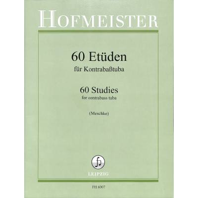 9790203460077 - 60 Etüden für Kontrabasstuba