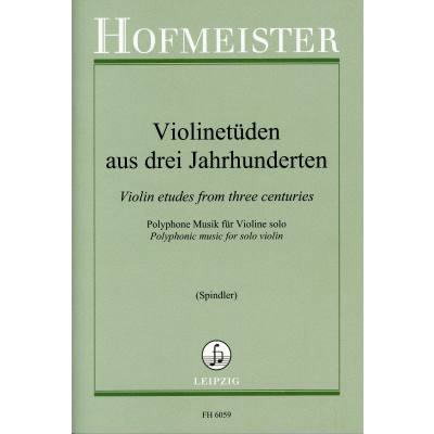 9790203460596 - Violinetüden aus 3 Jahrhunderten | Polyphone Musik
