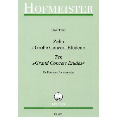 9790203461029 - Zehn grosse Concert Etüden