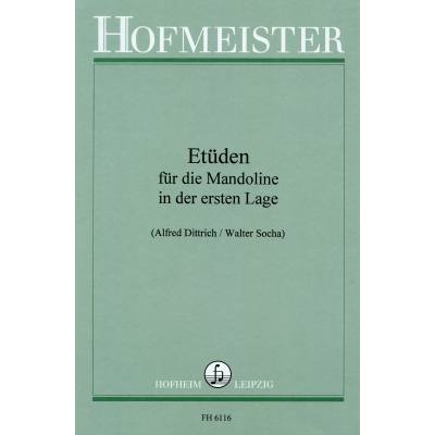 9790203461166 - Etüden für die Mandoline 1