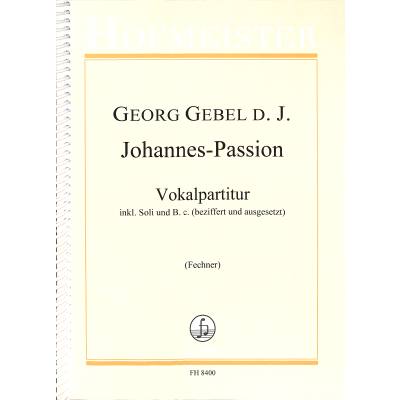 9790203484004 - Johannes Passion