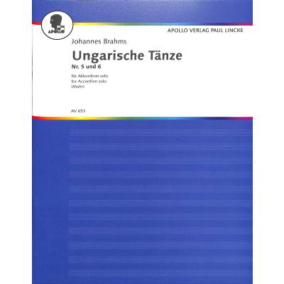 9790203901754 - Ungarische Tänze 5 + 6