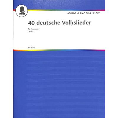 9790203903222 - 40 deutsche Volkslieder