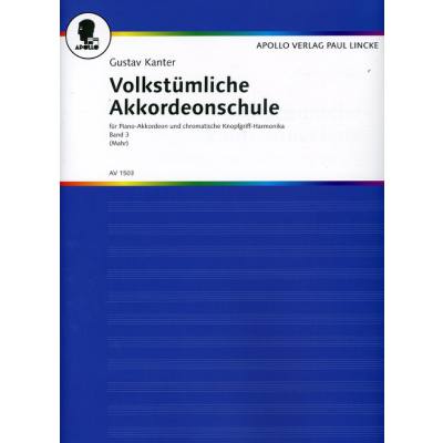 9790203903277 - Volkstümliche Akkordeon Schule 3