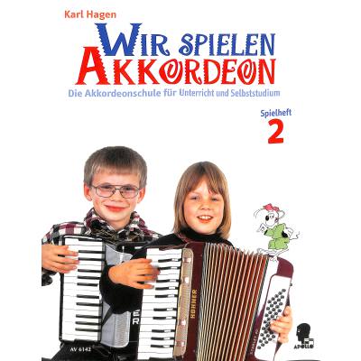 9790203919520 - Wir spielen Akkordeon 2 - Spielheft