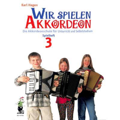 9790203919636 - Wir spielen Akkordeon 3 - Spielheft