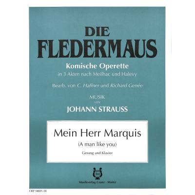 9790204003761 - Mein Herr Marquis (Fledermaus)