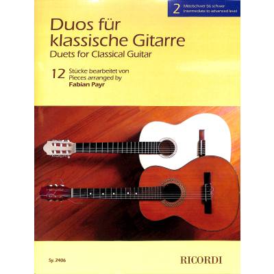 9790204224067 - Duos für klassische Gitarre 2