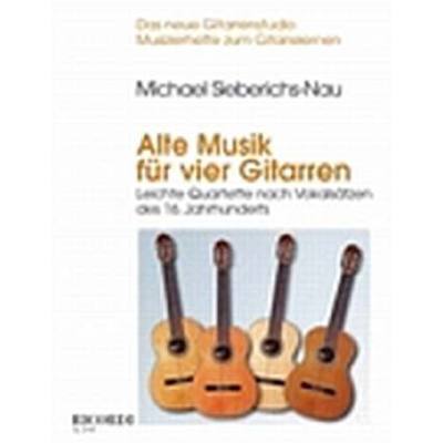 9790204227693 - Alte Musik für 4 Gitarren