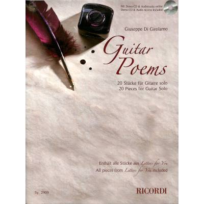 9790204229093 - Guitar poems