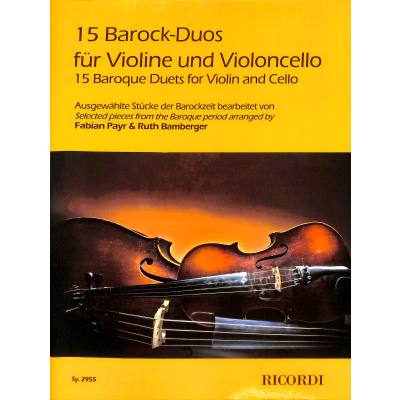 9790204229550 - 15 Barock Duos