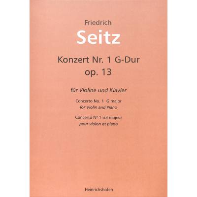 9790204402380 - Konzert G-Dur op 13 1