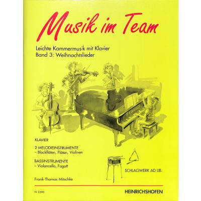 9790204423903 - Musik im Team 3 - Weihnachtslieder