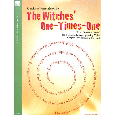 9790204427062 - The witches one - times - one (Goethe - Faust)