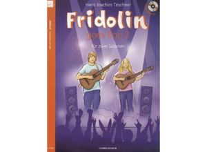 9790204427529 - Fridolin goes Pop für 2 Gitarren Spielpartitur m Audio-CDBd2 - Hans J Teschner Geheftet